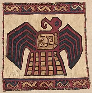 Tapestry Square Panel by Unknown Artist