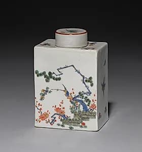 Tea Caddy by Meissen Porcelain Factory (German, est. c. 1710)