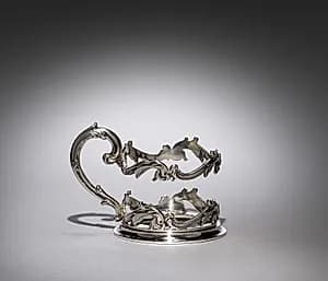 Tea Cup Holder by House of Fabergé (Russian, 1842–1918)