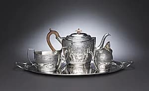 Tea Service by Anne Bateman (British, 1748–1813)