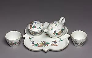Tea Service (Déjeuner) by Chantilly Porcelain Factory (French)