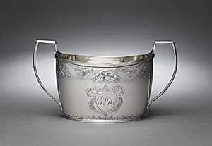 Tea Service (Sugar Bowl) by Anne Bateman (British, 1748–1813)