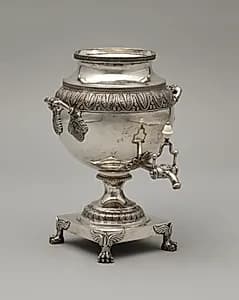Tea Urn by Harvey Lewis (American, 1835)