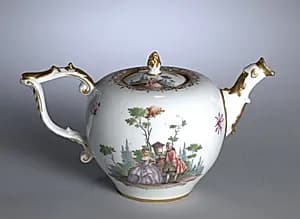 Teapot by Meissen Porcelain Factory (German, est. c. 1710)