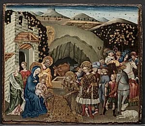 The Adoration of the Magi by Giovanni di Paolo (Italian, c. 1403–1482)