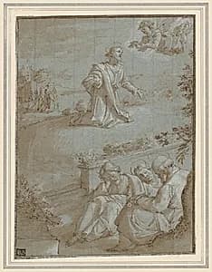 The Agony in the Garden  by Santi di Tito (Italian, 1536–1602)