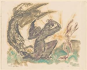 The Annunciation by Ellen Thesleff (Finnish, 1869–1954)