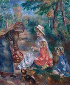 The Apple Seller by Pierre-Auguste Renoir (French, 1841–1919)