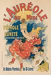 The Aura of Noon  by Jules Chéret (French, 1836–1932)