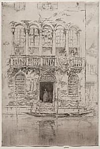 The Balcony by James McNeill Whistler (American, 1834–1903)
