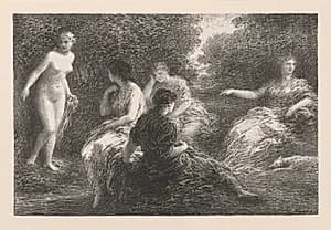 The Bathers by Henri Fantin-Latour (French, 1836–1904)