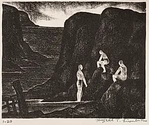 The Bathers by Russell T. Limbach (American, 1904–1971)