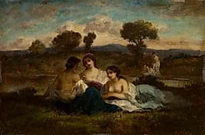 The Bathers by Narcisse Diaz de la Peña (French, 1807–1876)