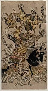 The Battle of the Uji River by Unknown Artist