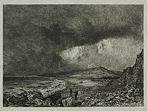 The Bay of Weymouth by Maxime Lalanne (French, 1827–1886)