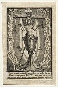The Blood of the Redeemer by Hieronymus Wierix (Flemish, 1553–1619)