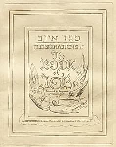 The Book of Job by William Blake (British, 1757–1827)