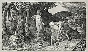The Brook by Edward Calvert (British, 1799–1883)
