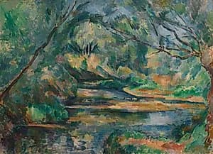 The Brook by Paul Cezanne (French, 1839–1906)