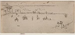The Bucking Horse by James McNeill Whistler (American, 1834–1903)