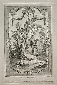 The Buffoon, Arabesque by Gabriel Huquier (French, 1695–1772)