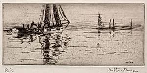 The Calm by Arthur John Trevor Briscoe (British, 1873–1943)