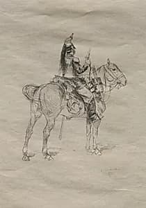 The Cavalryman by Édouard Detaille (French, 1848–1912)