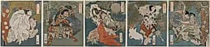 The Cave Door of Spring by Totoya Hokkei (Japanese, 1780–1850)