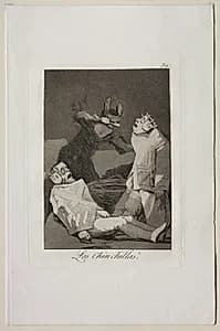 The Chinchillas, Plate 50 by Francisco de Goya (Spanish, 1746–1828)