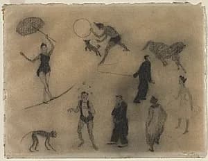 The Circus by Henri Gabriel Ibels (French, 1867–1936)