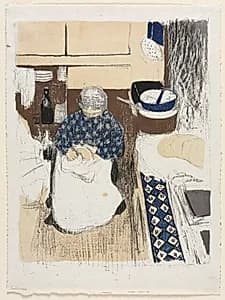 The Cook by Edouard Vuillard (French, 1868–1940)