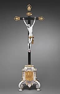 The Crucifixion by Du Paquier Porcelain Manufactory (Austrian, active 1719–1864)