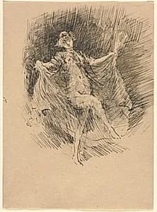 The Dancer, No. 1 by James McNeill Whistler (American, 1834–1903)