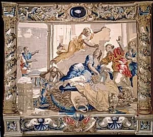 The Death of Dido by Giovanni Francesco Romanelli (Italian, 1610–1662)