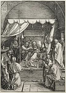 The Death of the Virgin by Albrecht Dürer (German, 1471–1528)