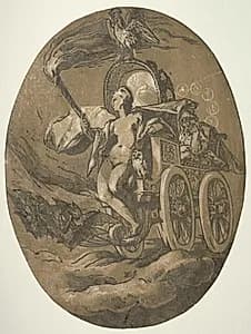 The Deities: Nox by Hendrick Goltzius (Dutch, 1558–1617)