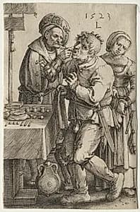 The Dentist by Lucas van Leyden (Dutch, 1494–1533)