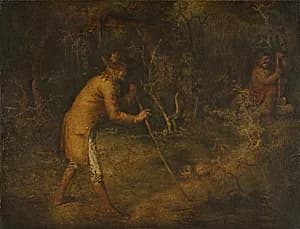The Devil and Tom Walker by John Quidor (American, 1801–1881)