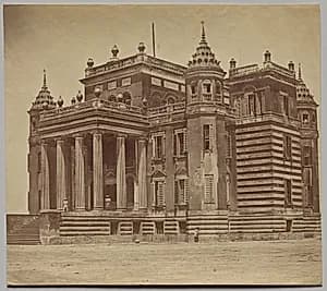 The Dilkoosha Palace by Felice A. Beato (British, 1830–1906)