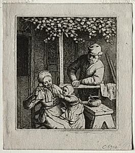 The Doll by Adriaen van Ostade (Dutch, 1610–1684)