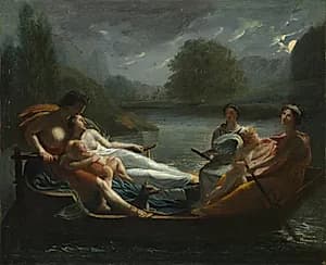 The Dream of Happiness by Pierre-Paul Prud'hon (French, 1758–1823)