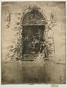The Dyer by James McNeill Whistler (American, 1834–1903)