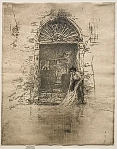 The Dyer by James McNeill Whistler (American, 1834–1903)