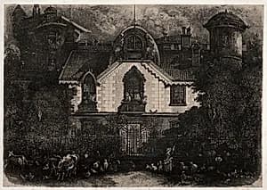 The Enchanted House by Rodolphe Bresdin (French, 1822–1885)