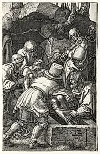 The Entombment by Albrecht Dürer (German, 1471–1528)