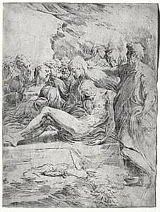 The Entombment by Parmigianino (Italian, 1503–1540)
