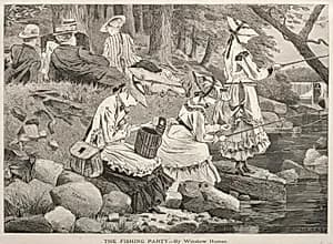 The Fishing Party by Winslow Homer (American, 1836–1910)