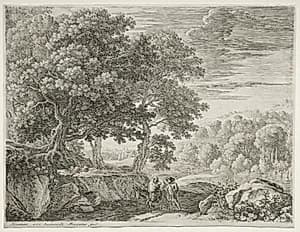 The Flight into Egypt by Herman van Swanevelt (Dutch, c. 1600–1655)