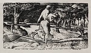 The Flood by Edward Calvert (British, 1799–1883)