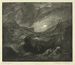 The Flying Dutchman by Elbridge Kingsley (American, 1841–1915)